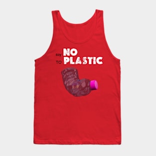 say no to plastic Tank Top